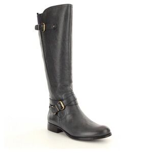 Naturalizer Jodee Size 8M Navy Tall Riding Boots